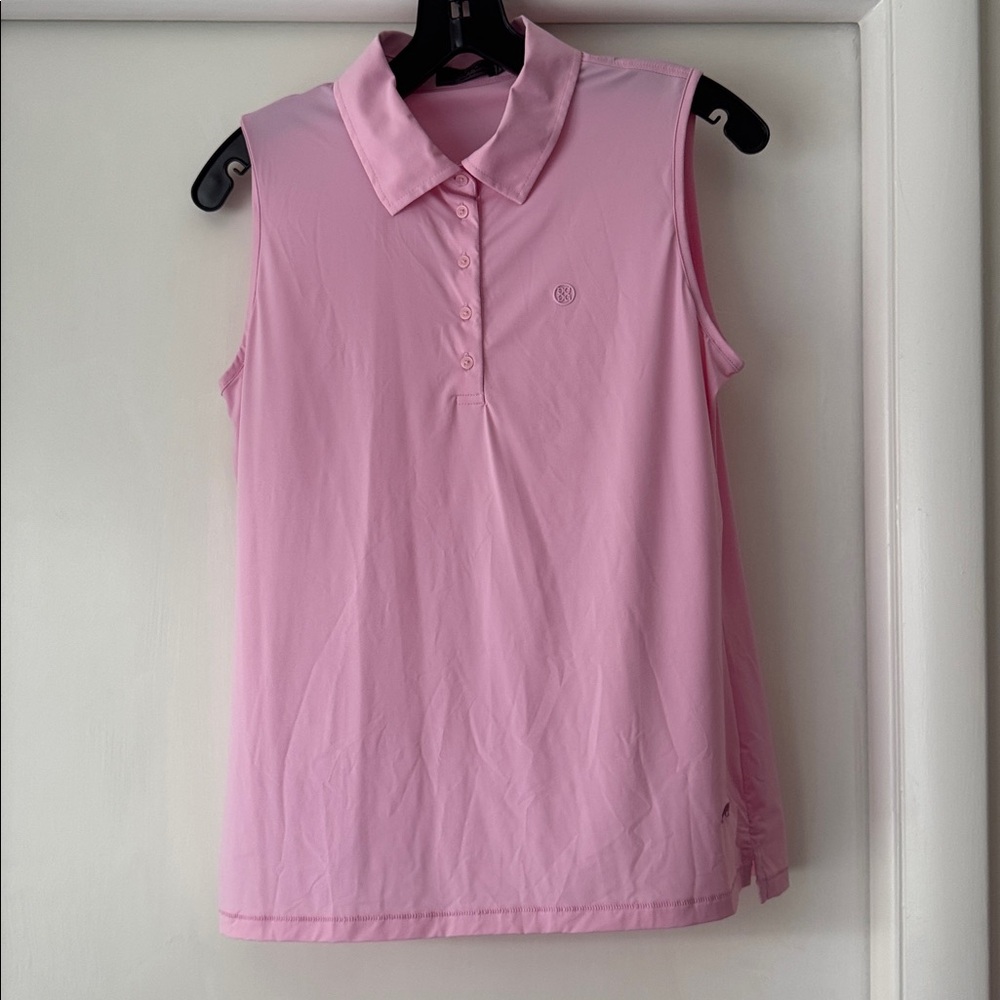 G/FORE Pink Polo Shirt
